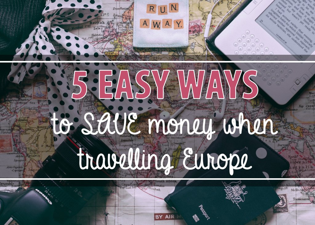 Save money travelling Europe rectangle