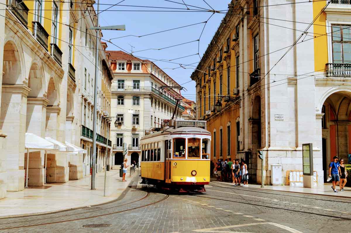 Best Instagram Spots Lisbon: Historic Trams