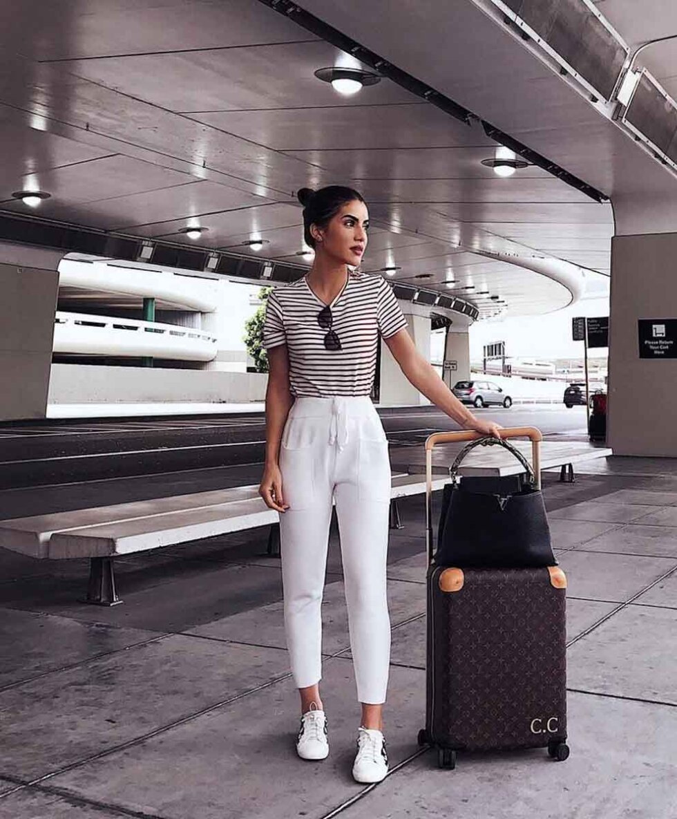 What To Wear Travelling The Best Outfits For The Airport Long Haul Flights 