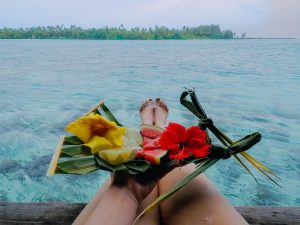 holiday in Tahiti- Bora Bora lunchtime