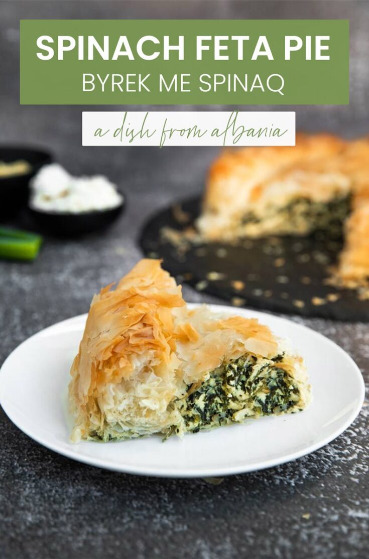 Byrek Me Spinaq Spinach Feta Pie Albanian Pite Polkadot Passport