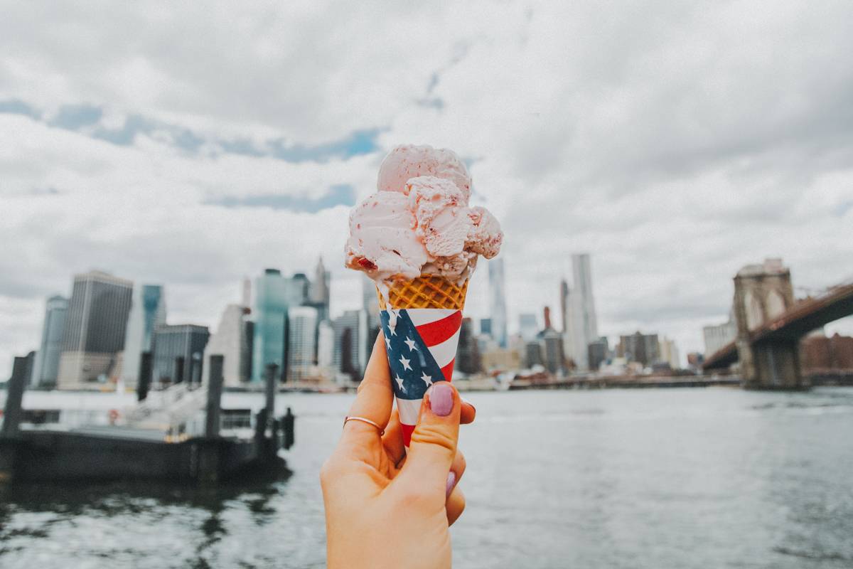 Brooklyn Ice Cream Factory | Best American Snacks To Try in New York City