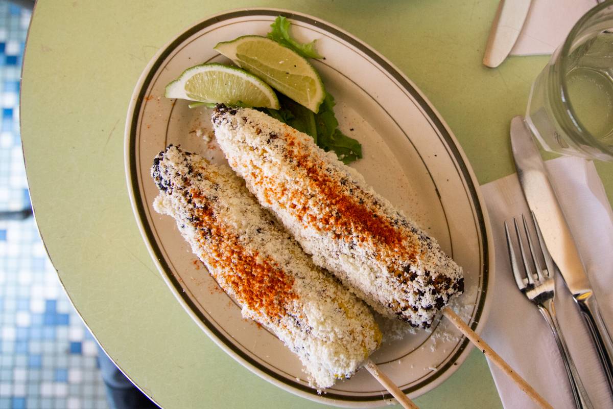 Corn on the Cob | Cafe Habana | Best Foods To Try in New York City