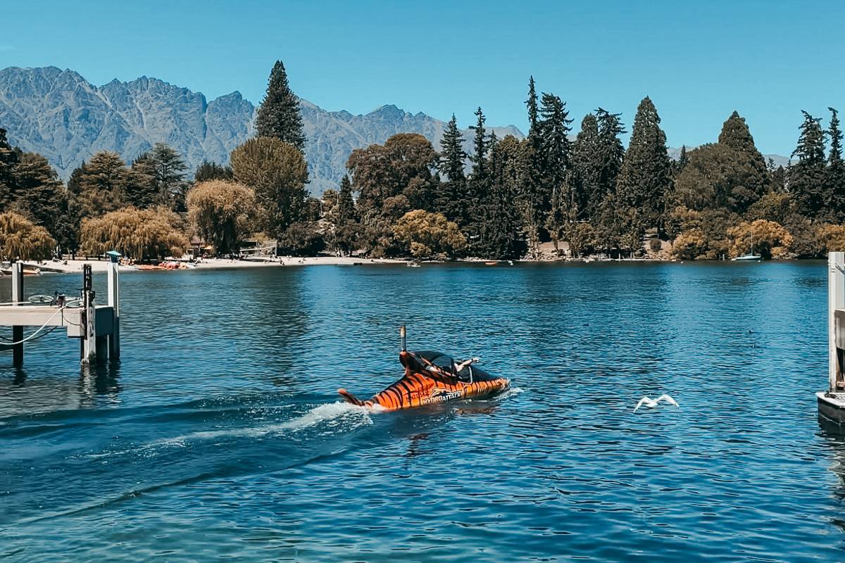 Hydro Attack Shark Ride  Activity in Queenstown, New Zealand