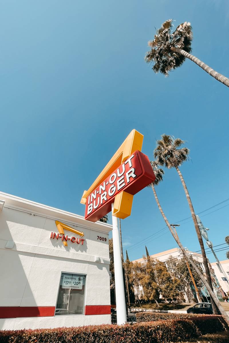 Los Angeles Itinerary | LA Itinerary | 2 Days in LA | In-n-out burger