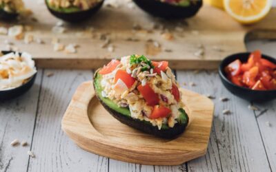 Vegan Stuffed Avocados Recipe (Abacate Recheado)