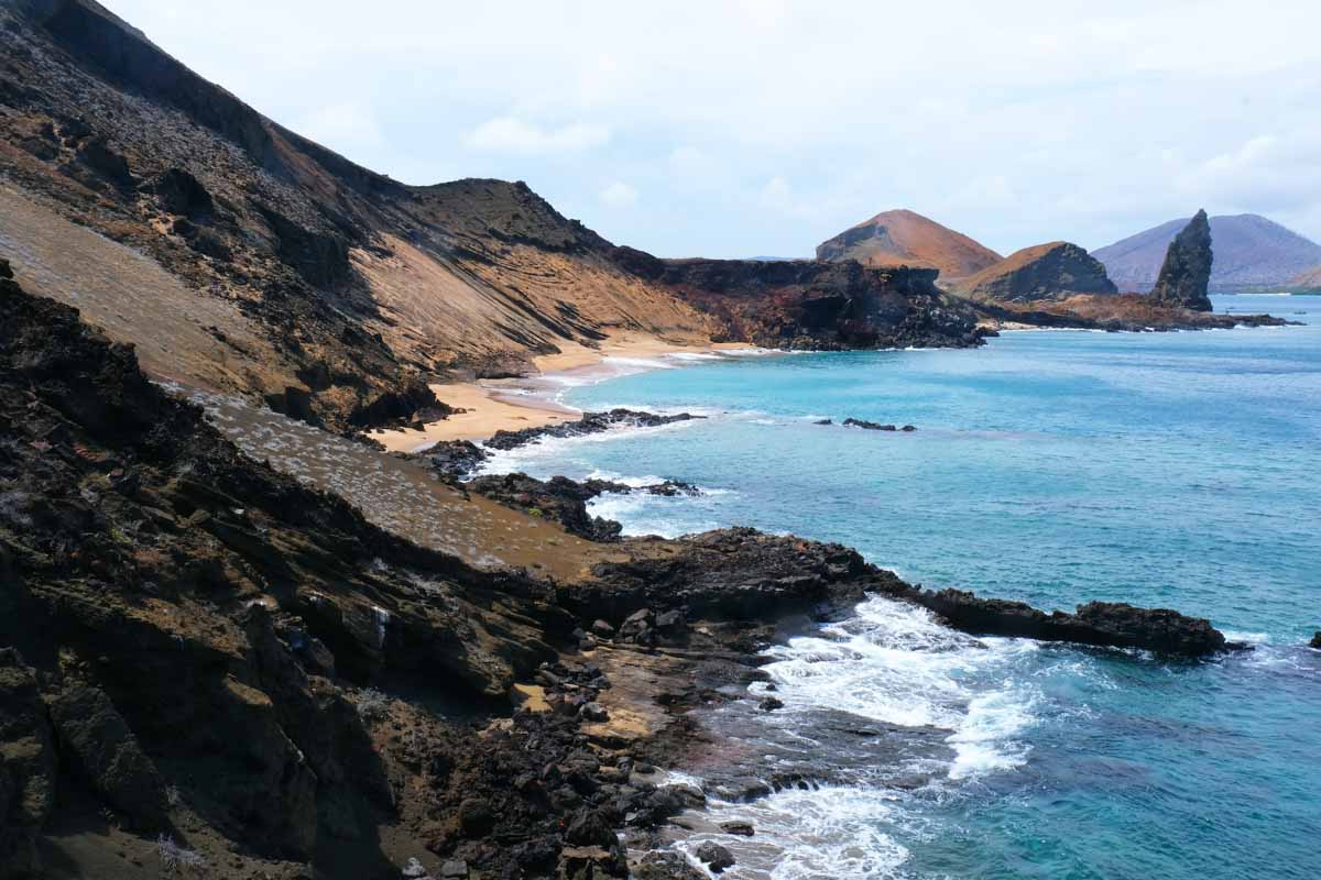 Best Galapagos Islands to Visit: Bartolome Island- Volcanic Beach