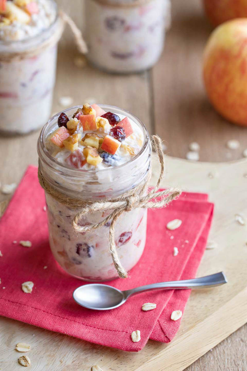 Delicious High Protein Overnight Oats – Nosh Nourish Wander