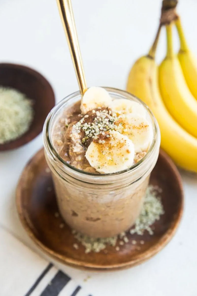 Delicious High Protein Overnight Oats – Nosh Nourish Wander