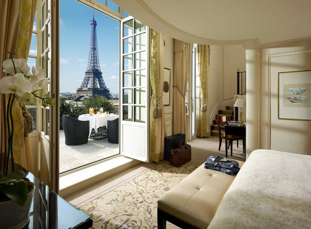 30 Best Paris Hotels with a View of the Eiffel Tower