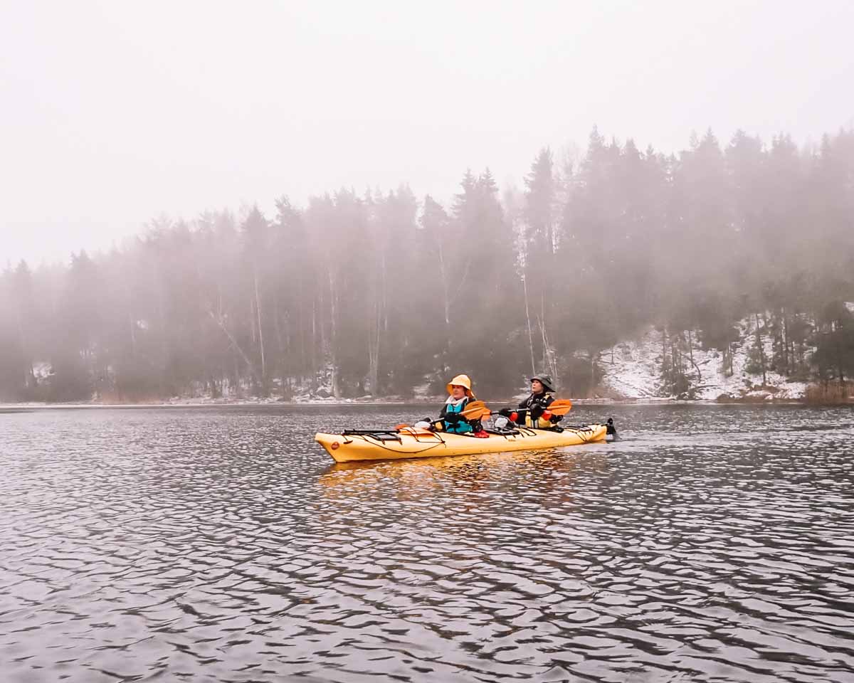 Stockholm in Winter: Winter Kayaking 