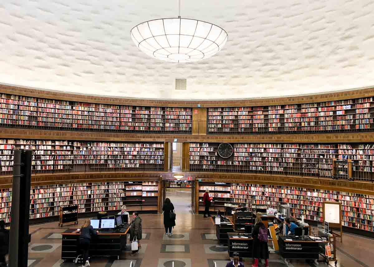 Things to do in Stockholm in Winter; Stockholm Public Library