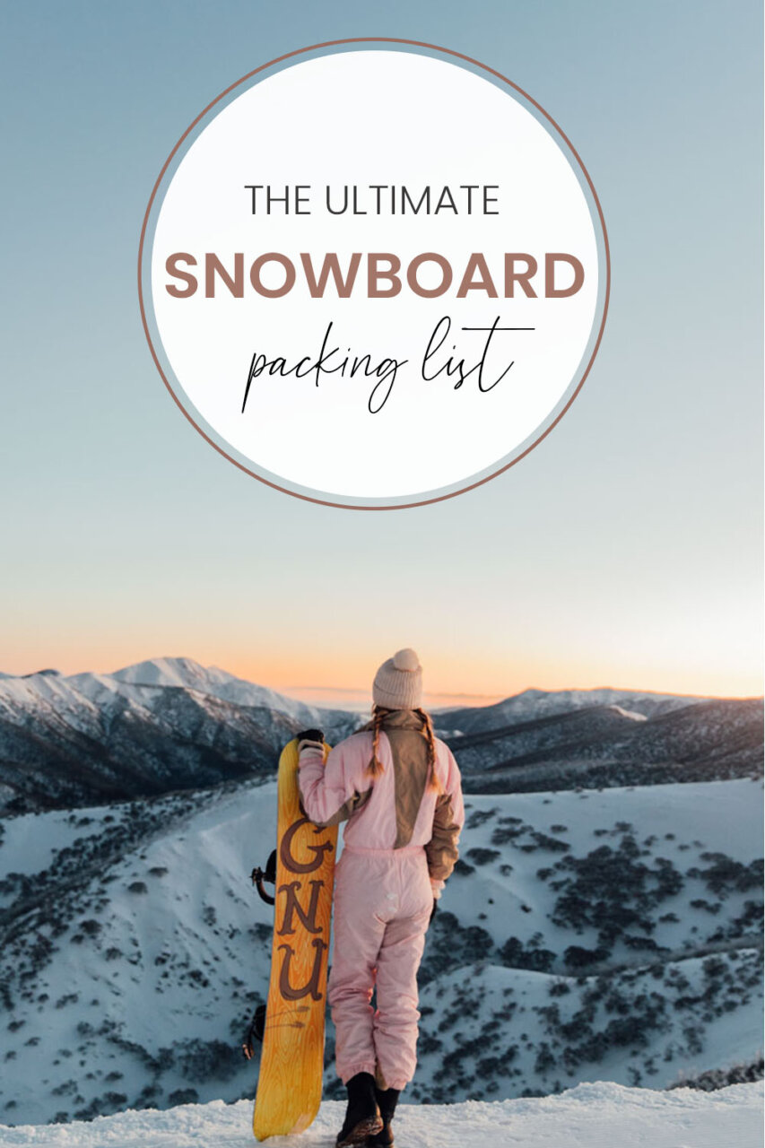 Snowboard Packing List