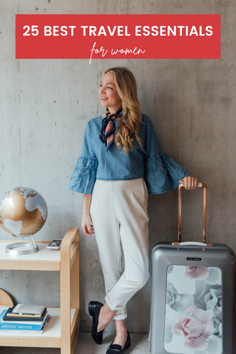 25 BEST Travel Essentials for Women in 2023