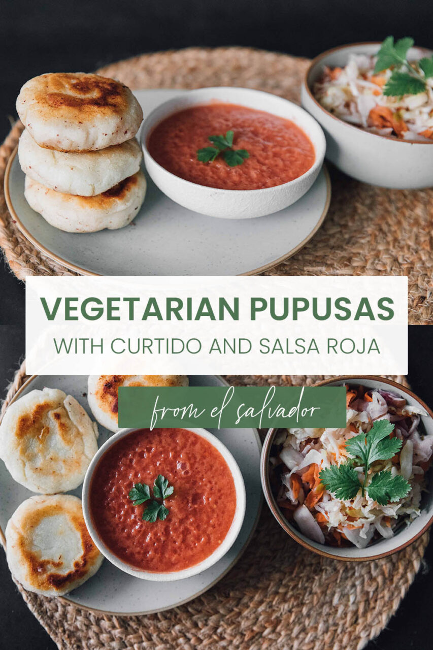 Vegetarian Pupusas Recipe from El Salvador - Polkadot Passport